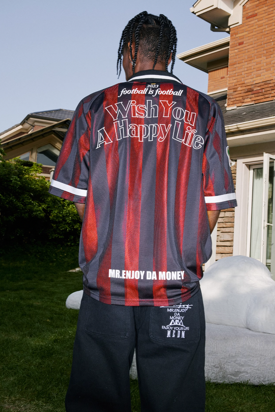 MEDM Vintage Soccer Jersey Polo