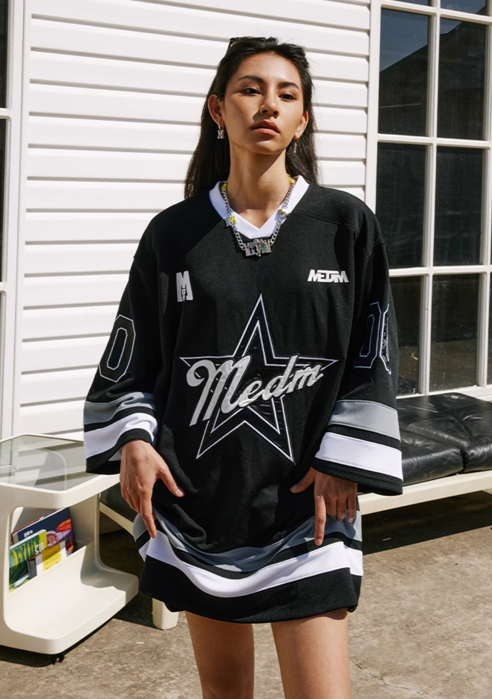 MEDM Hockey Jersey Tee
