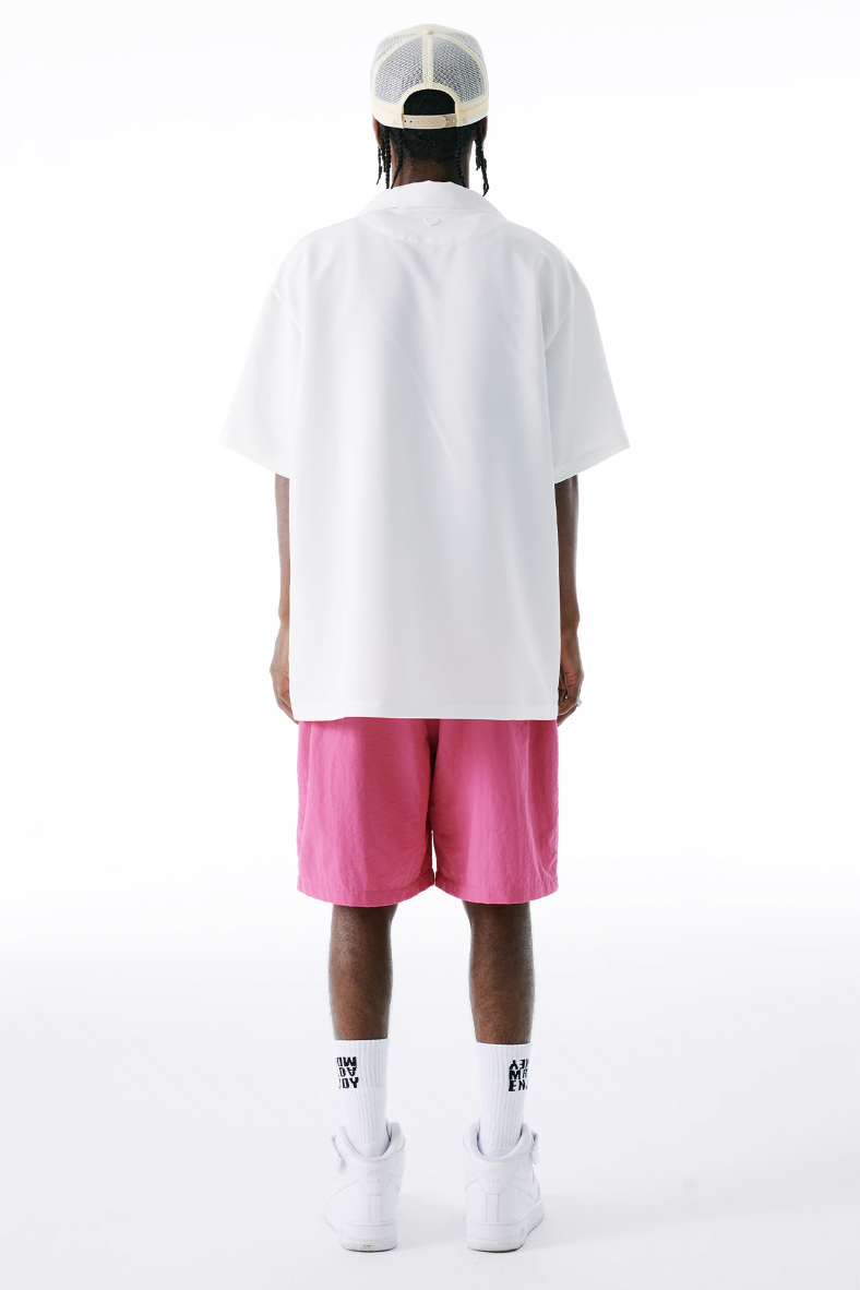 MEDM × WHOOSIS Deep Sea Treasure Shark Short Sleeve Shirt