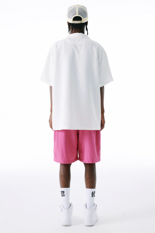 MEDM × WHOOSIS Deep Sea Treasure Shark Short Sleeve Shirt