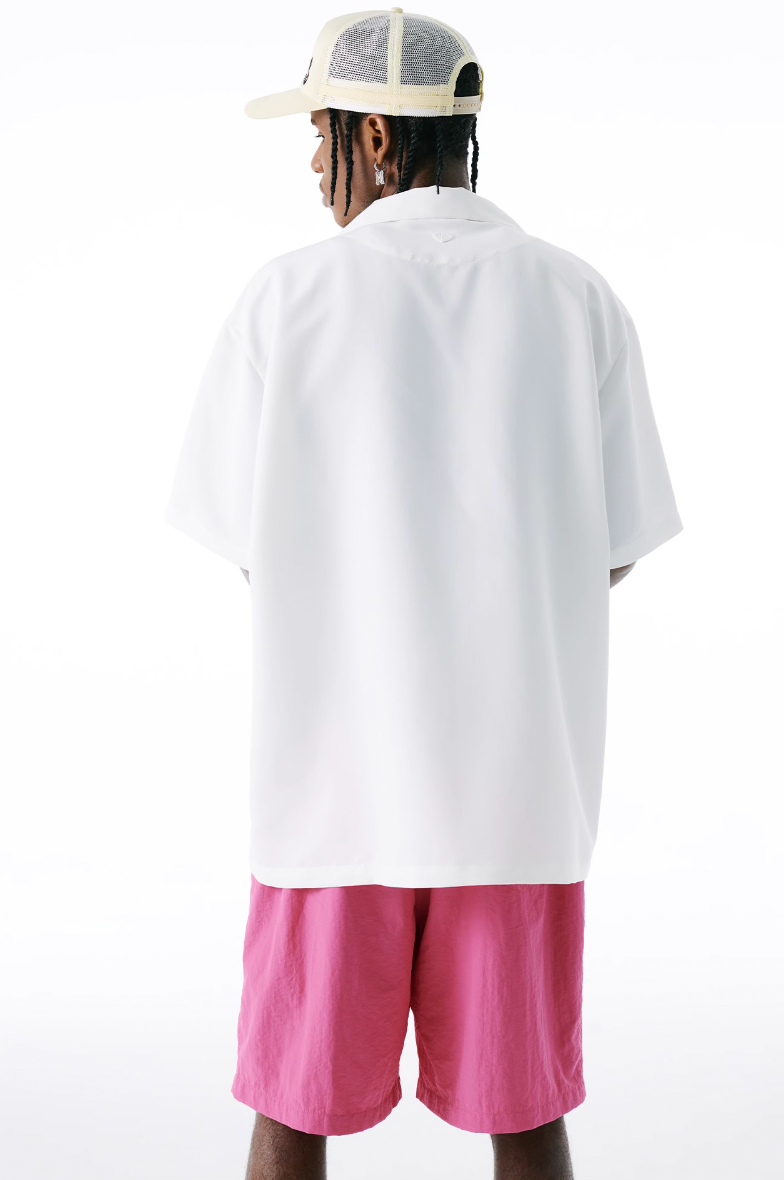 MEDM × WHOOSIS Deep Sea Treasure Shark Short Sleeve Shirt