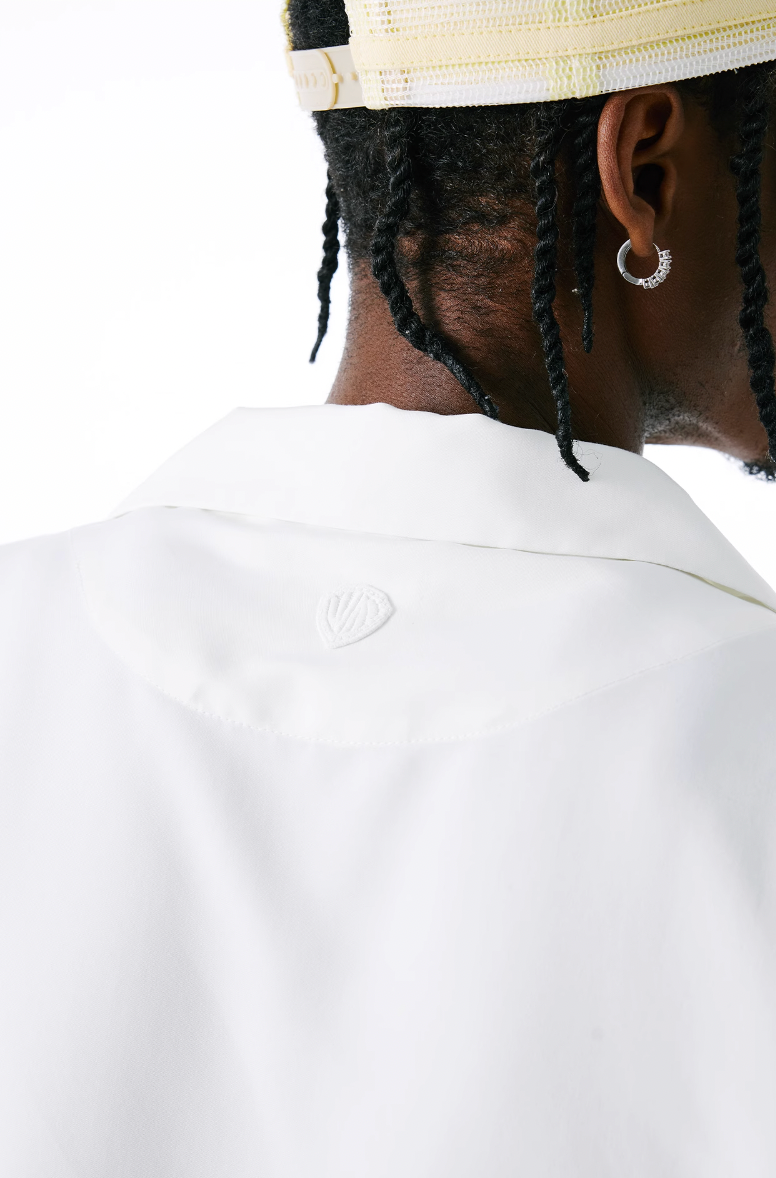 MEDM × WHOOSIS Deep Sea Treasure Shark Short Sleeve Shirt