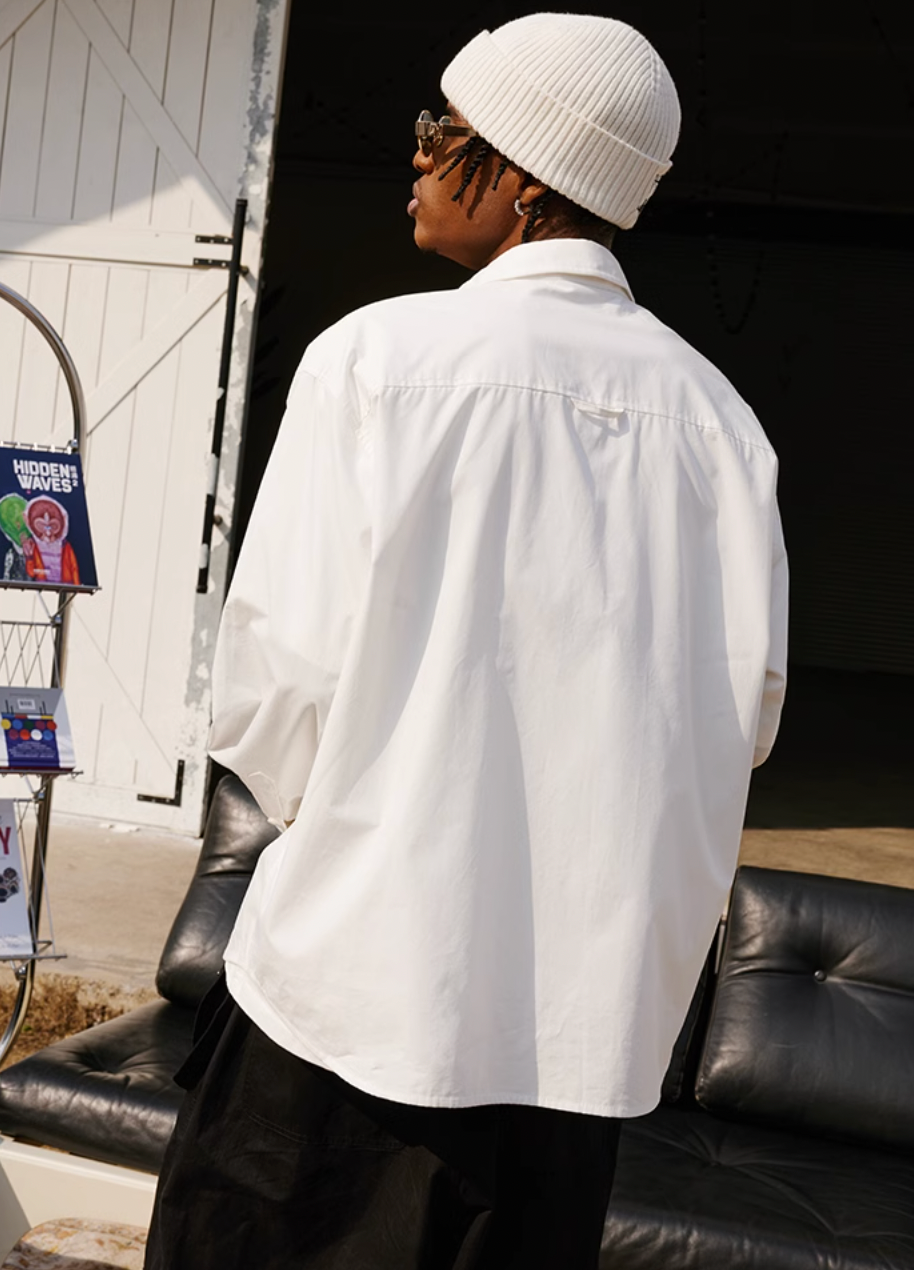 MEDM 3D Embroidery Long Sleeved Shirt