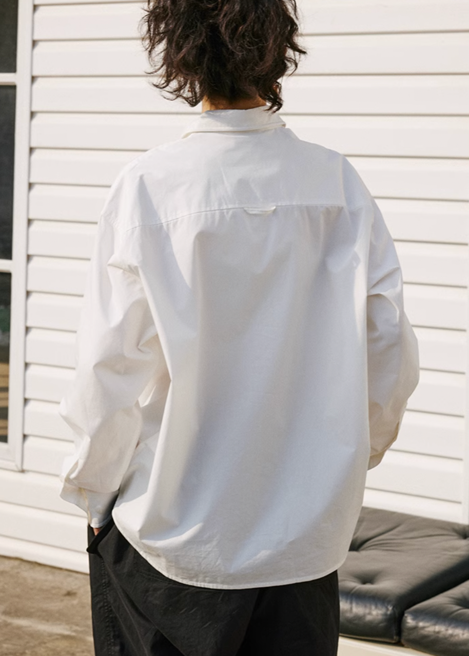 MEDM 3D Embroidery Long Sleeved Shirt