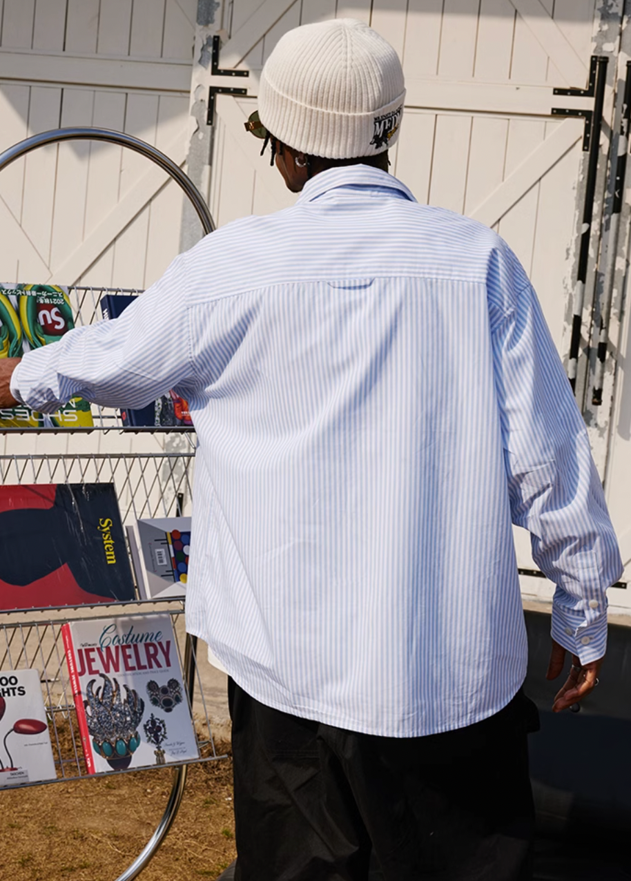 MEDM 3D Embroidery Long Sleeved Shirt