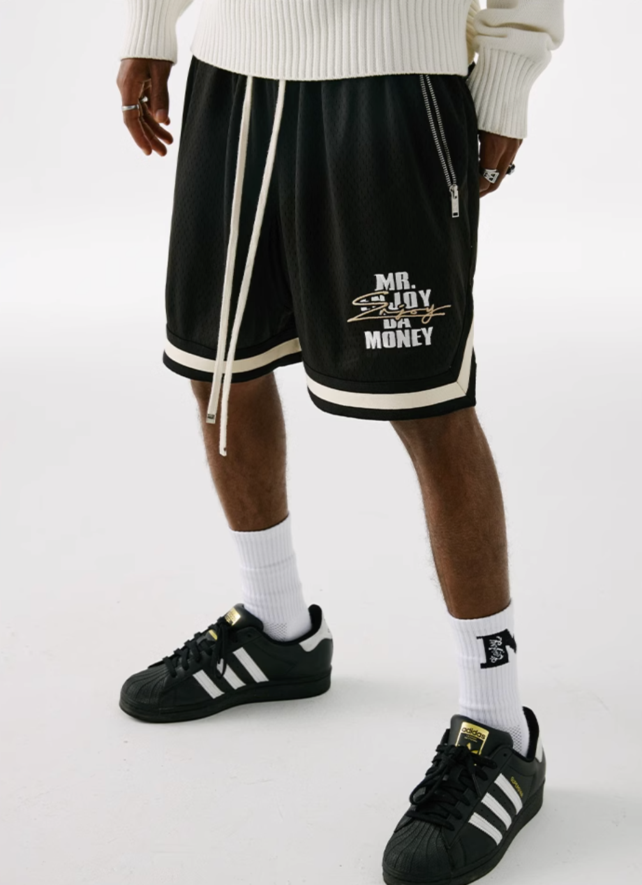 MEDM Logo Basic Basketball Shorts