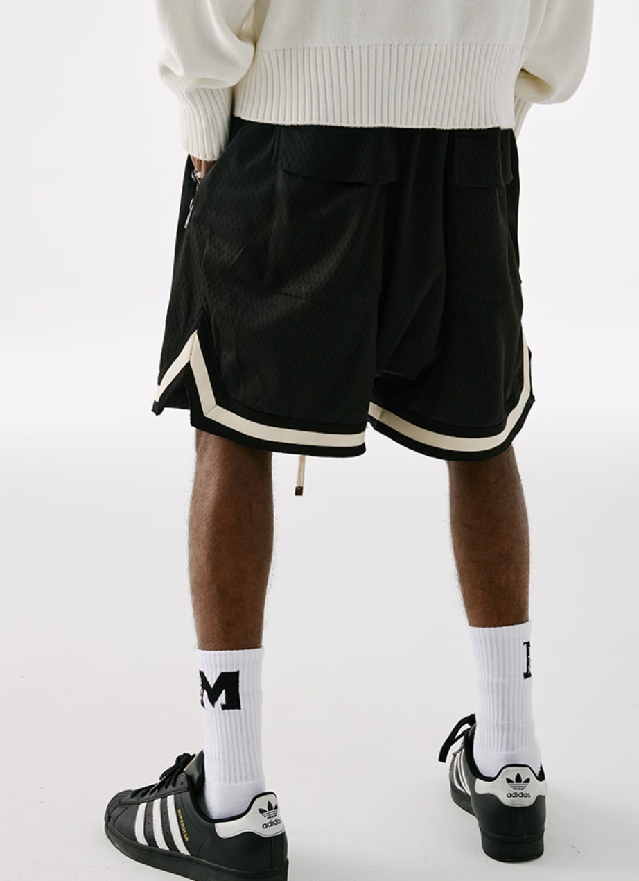 MEDM Logo Basic Basketball Shorts
