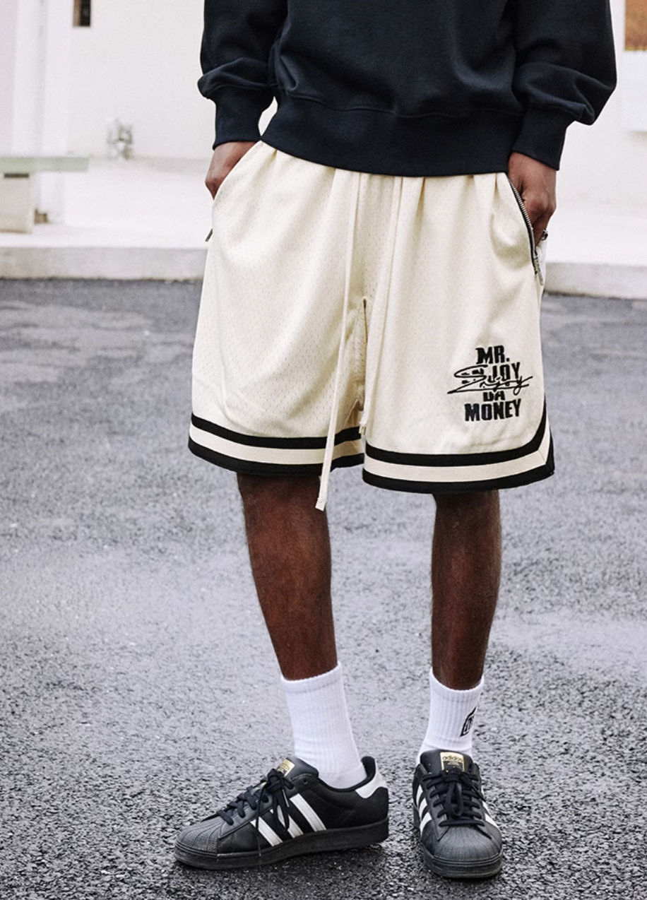 MEDM Logo Basic Basketball Shorts