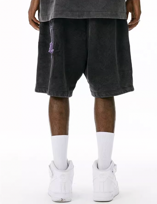 MEDM Sword & Rose shorts