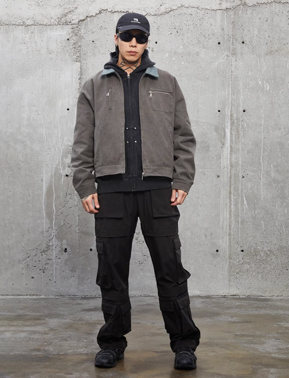 F2CE Detroit Vintage Washed & Old Workwear Jacket