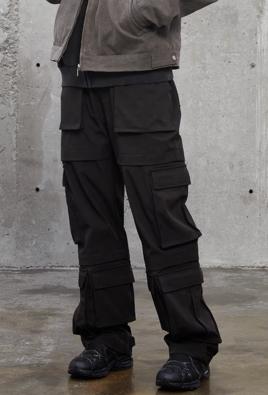 F2CE 3D Multi Pocket Functional Nylon Work Pants