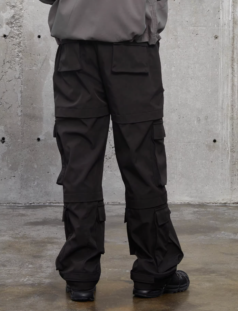 F2CE 3D Multi Pocket Functional Nylon Work Pants