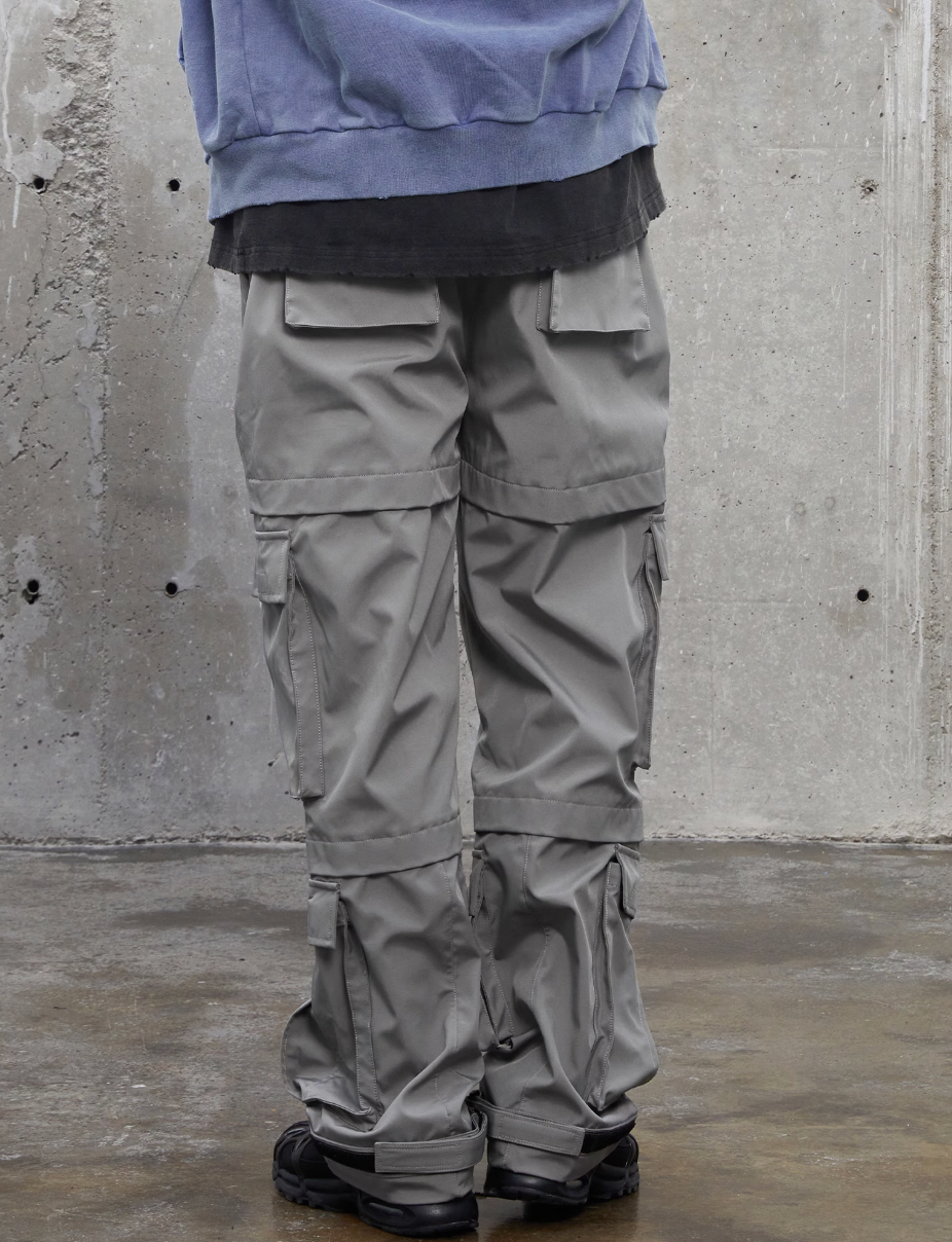 F2CE 3D Multi Pocket Functional Nylon Work Pants
