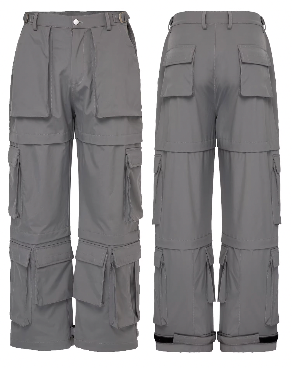 F2CE 3D Multi Pocket Functional Nylon Work Pants