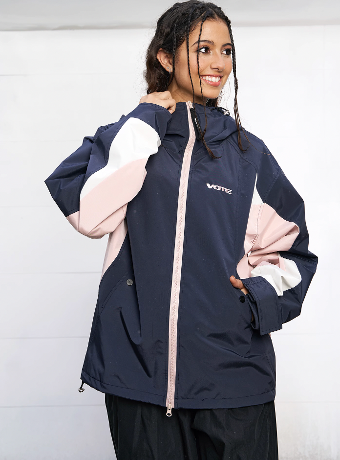 VOTE VVVVOTE Hooded Workwear Outdoor Punching Jacket