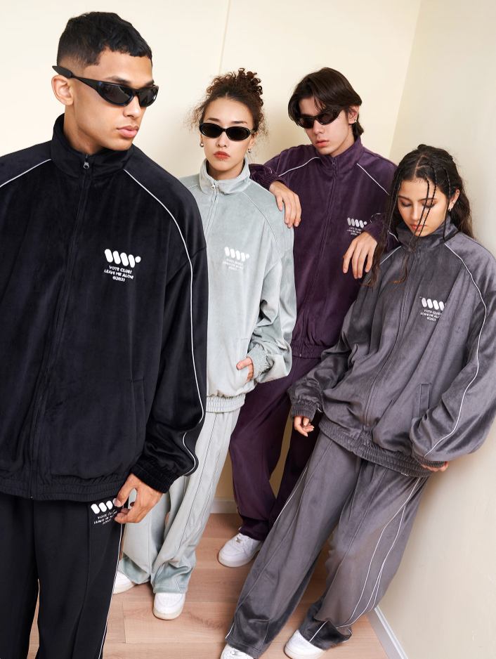 VOTE Sports Leisure Velvet Jacket