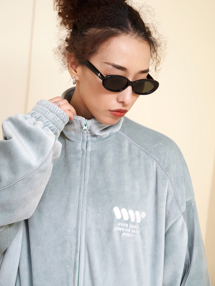 VOTE Sports Leisure Velvet Jacket