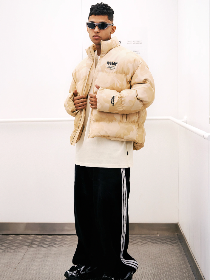 VOTE VVVVOTE Stand Up Collar Camouflage Jacket