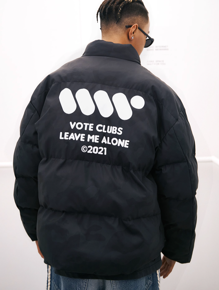 VOTE VVVVOTE Stand Up Collar Camouflage Jacket