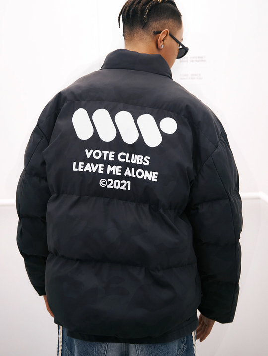 VOTE VVVVOTE Stand Up Collar Camouflage Jacket