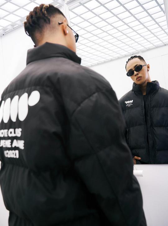 VOTE VVVVOTE Stand Up Collar Camouflage Jacket