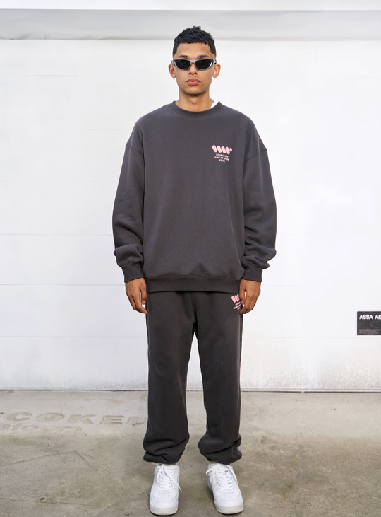 VOTE VVVVOTE Basic Crew Neck Sweatshirt