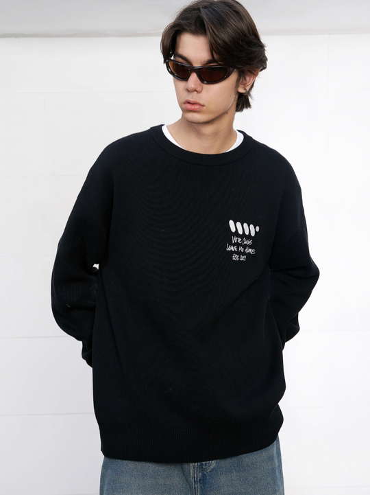 VOTE VVVVOTE Hand Painted Knit Sweater