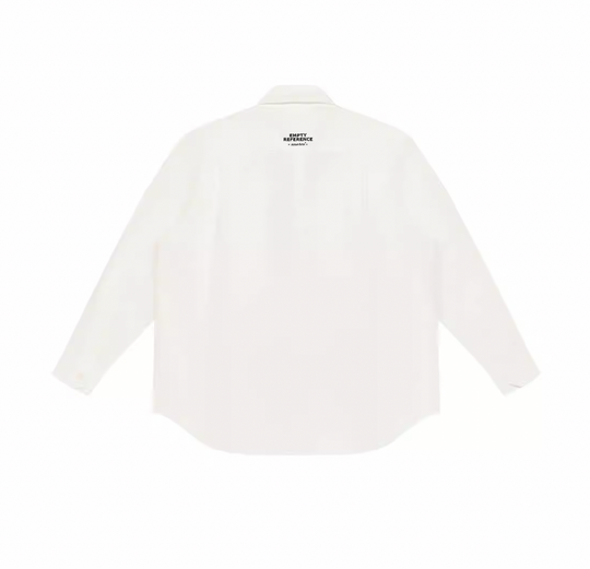 EMPTY REFERENCE Smoking Figure Portrait Long Sleeve Shirt