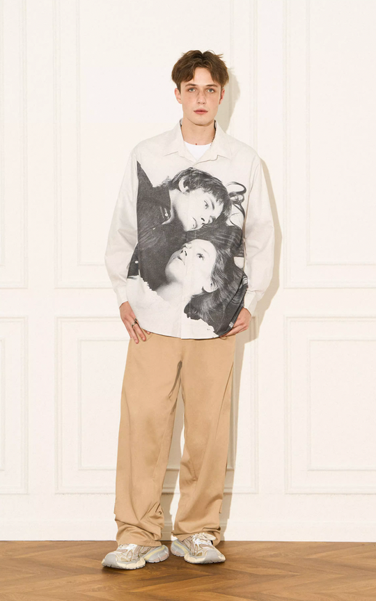 EMPTY REFERENCE Movie Portrait Long Sleeve Shirt