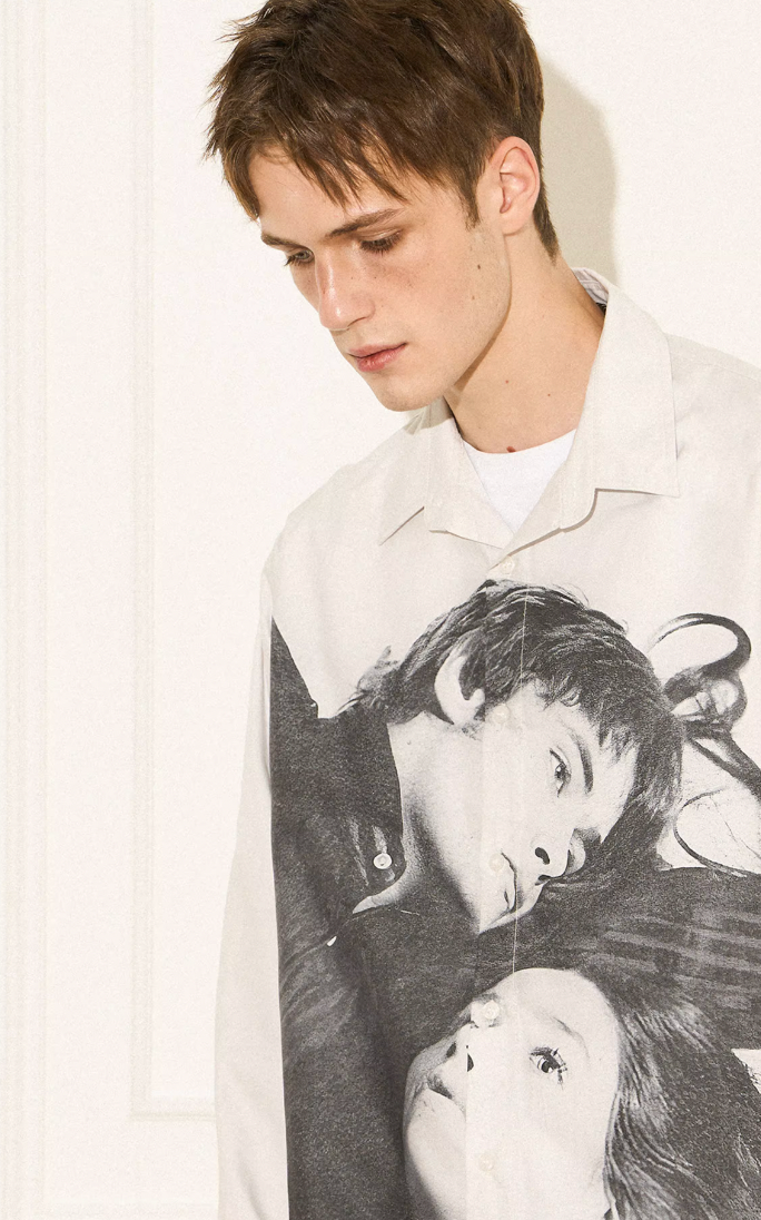 EMPTY REFERENCE Movie Portrait Long Sleeve Shirt