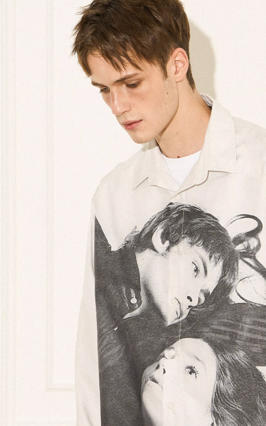 EMPTY REFERENCE Movie Portrait Long Sleeve Shirt