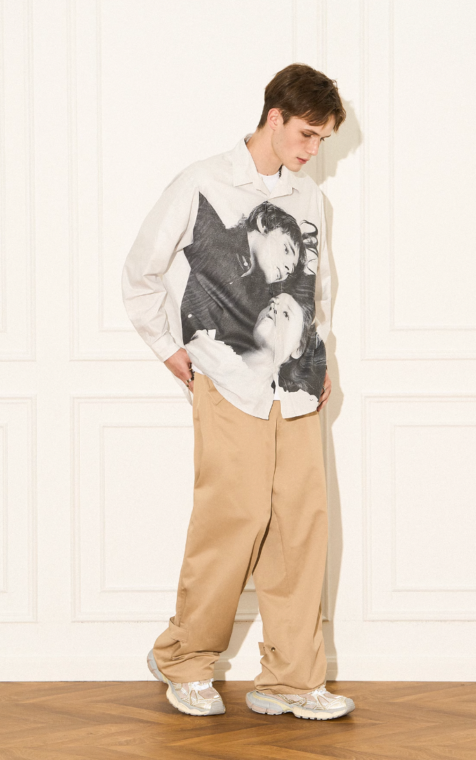 EMPTY REFERENCE Movie Portrait Long Sleeve Shirt