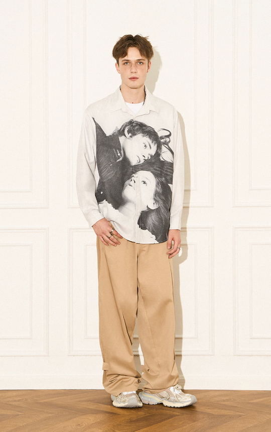 EMPTY REFERENCE Movie Portrait Long Sleeve Shirt