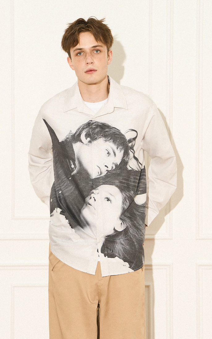 EMPTY REFERENCE Movie Portrait Long Sleeve Shirt