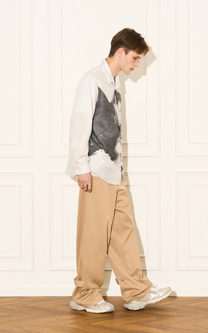 EMPTY REFERENCE Movie Portrait Long Sleeve Shirt