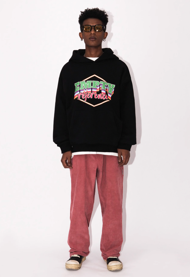 EMPTY REFERENCE Colorful Logo Hoodie