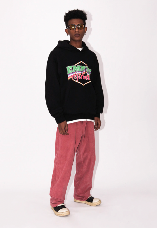 EMPTY REFERENCE Colorful Logo Hoodie