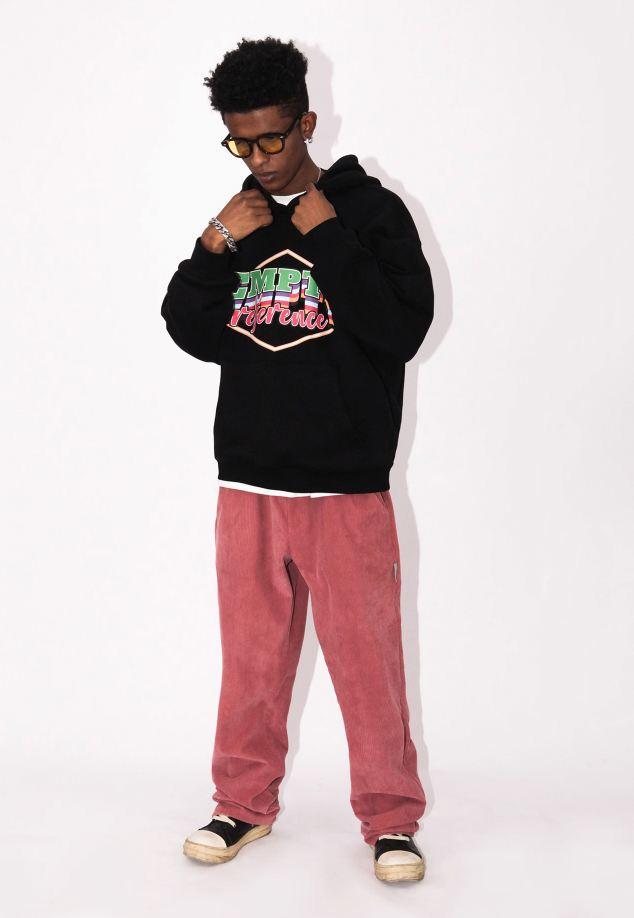 EMPTY REFERENCE Colorful Logo Hoodie