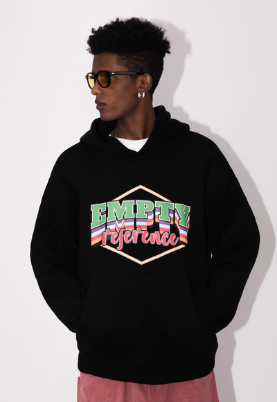 EMPTY REFERENCE Colorful Logo Hoodie