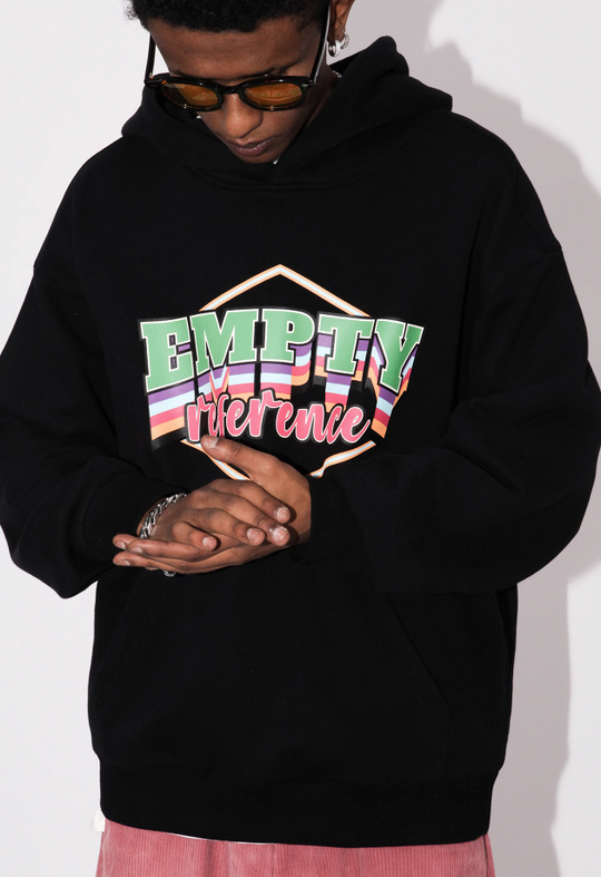 EMPTY REFERENCE Colorful Logo Hoodie