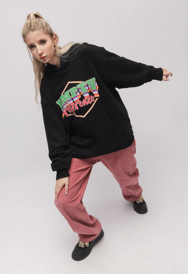 EMPTY REFERENCE Colorful Logo Hoodie