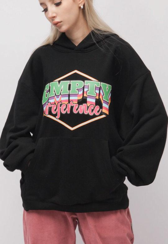 EMPTY REFERENCE Colorful Logo Hoodie
