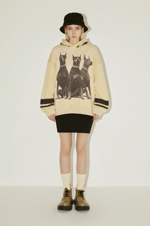 EMPTY REFERENCE Doberman Hoodie