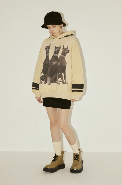 EMPTY REFERENCE Doberman Hoodie