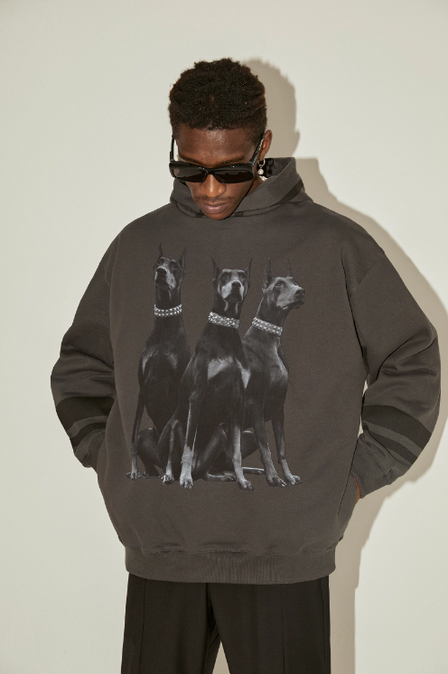 EMPTY REFERENCE Doberman Hoodie