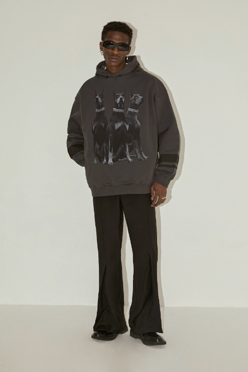 EMPTY REFERENCE Doberman Hoodie