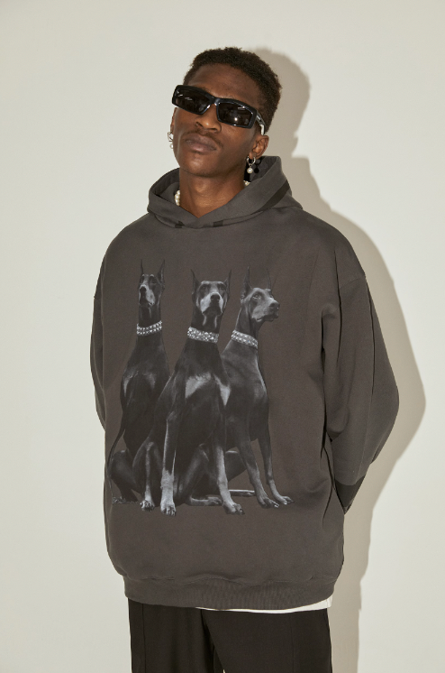 EMPTY REFERENCE Doberman Hoodie