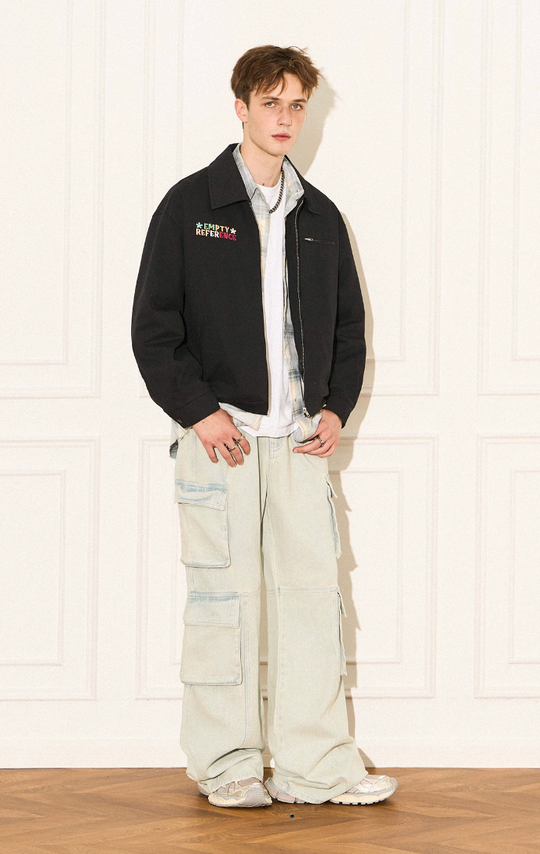 EMPTY REFERENCE Colorful 3D Embroidery Jacket