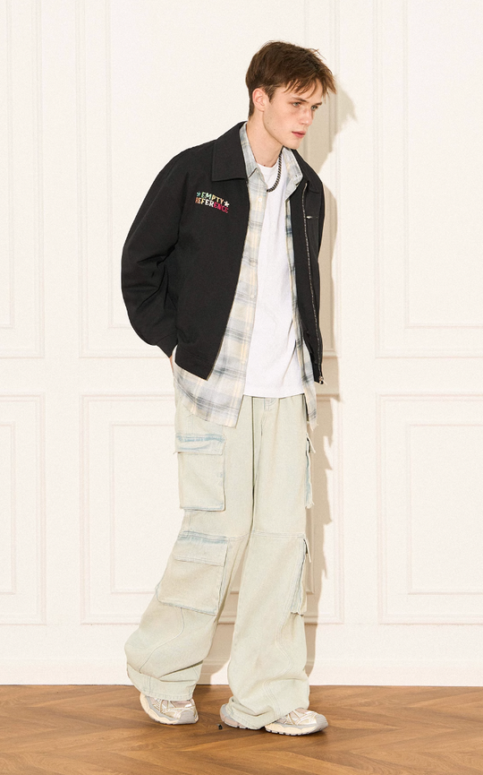 EMPTY REFERENCE Colorful 3D Embroidery Jacket