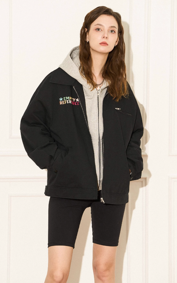 EMPTY REFERENCE Colorful 3D Embroidery Jacket